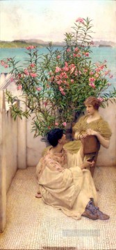 Sir Lawrence Alma Tadema Painting - Courtship Romantic Sir Lawrence Alma Tadema
